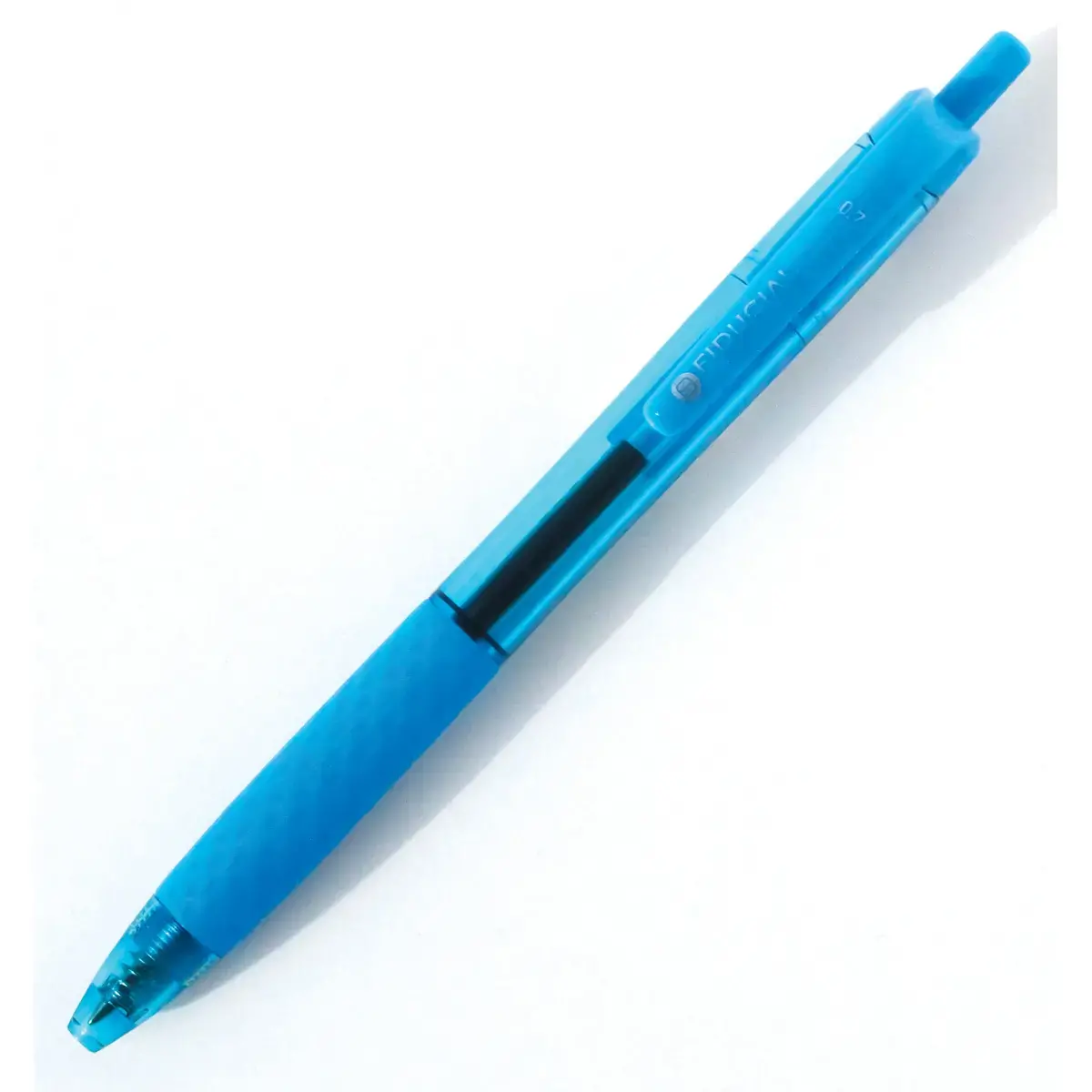Stylo bille rétractable - Avec grip - Ecriture moyenne - Bleu - Fiducial photo du produit