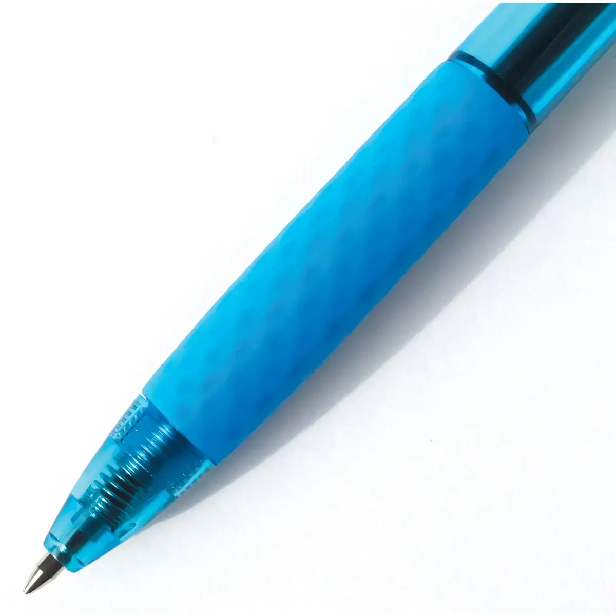 Stylo bille rétractable - Avec grip - Ecriture moyenne - Bleu - Fiducial photo du produit
