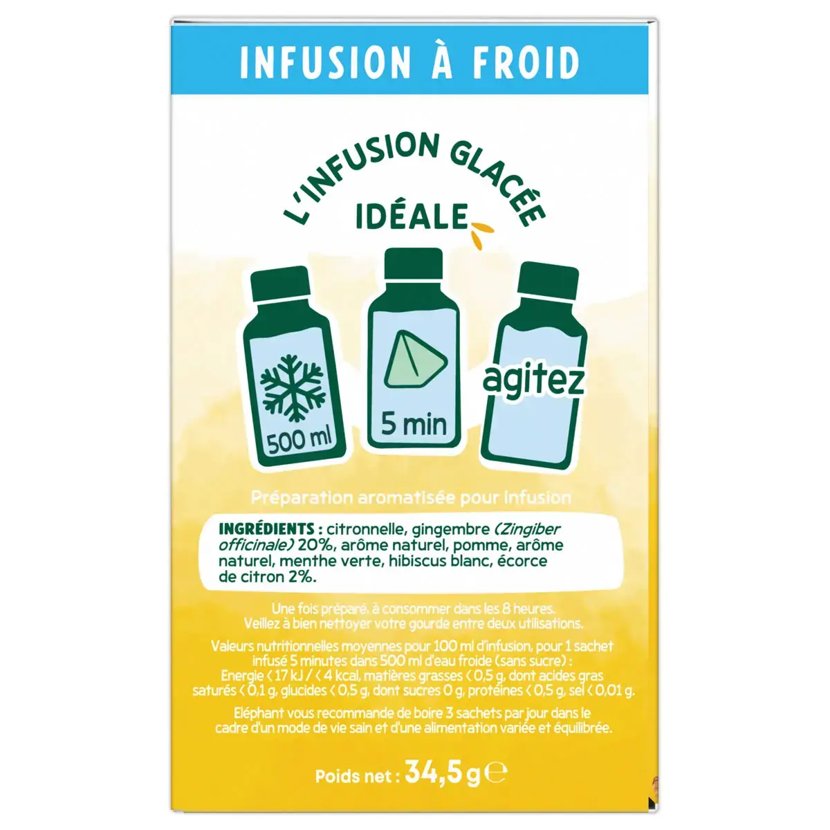 15 Infusion à froid Boost - Elephant photo du produit