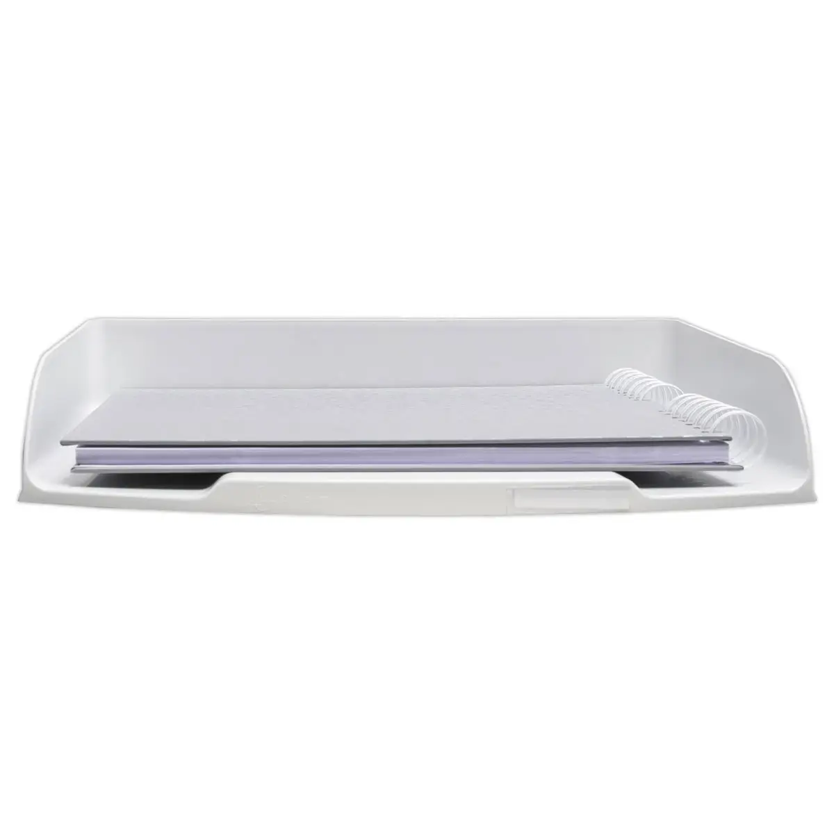Corbeille à courrier horizontale Autentik - Blanc - Exacompta photo du produit