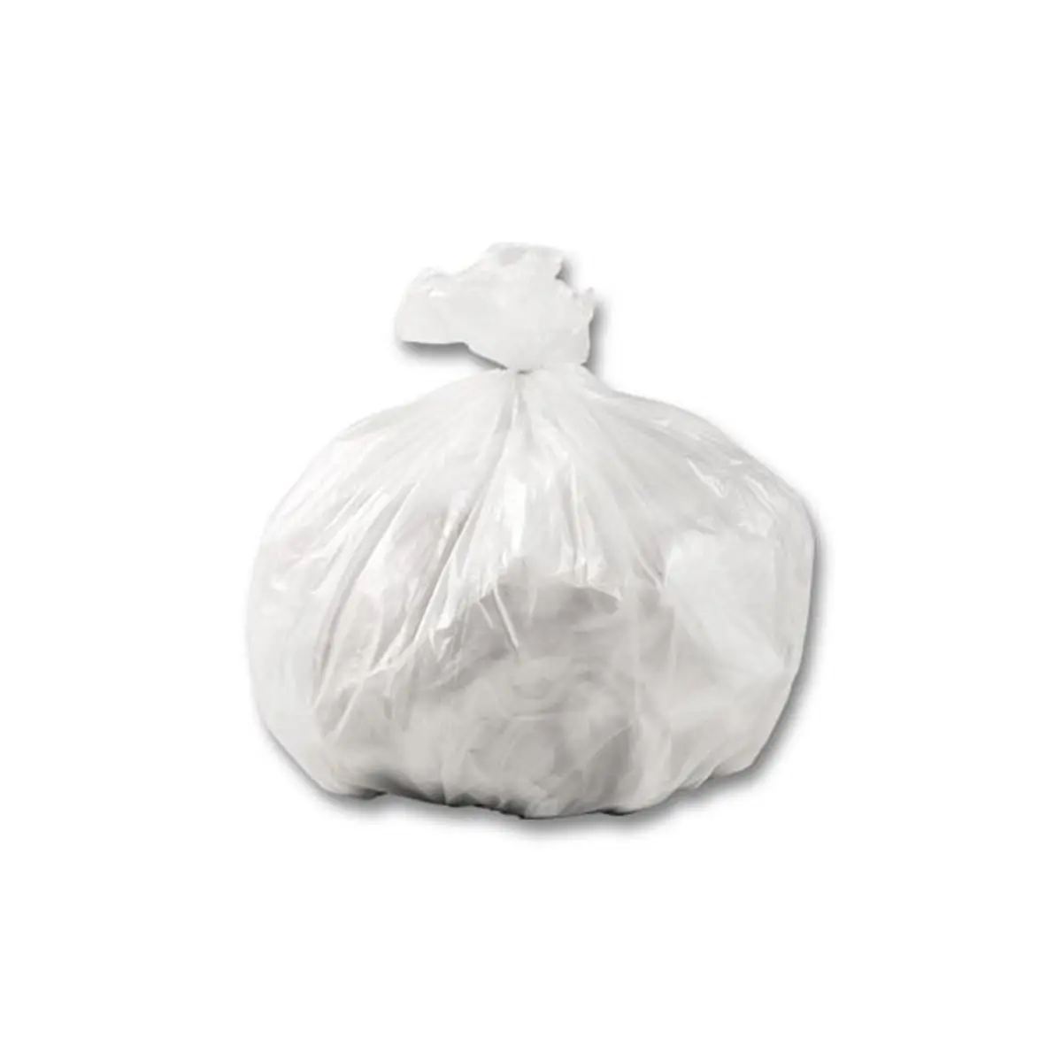 50 Sacs poubelles &ndash; 20L &ndash; Blanc photo du produit