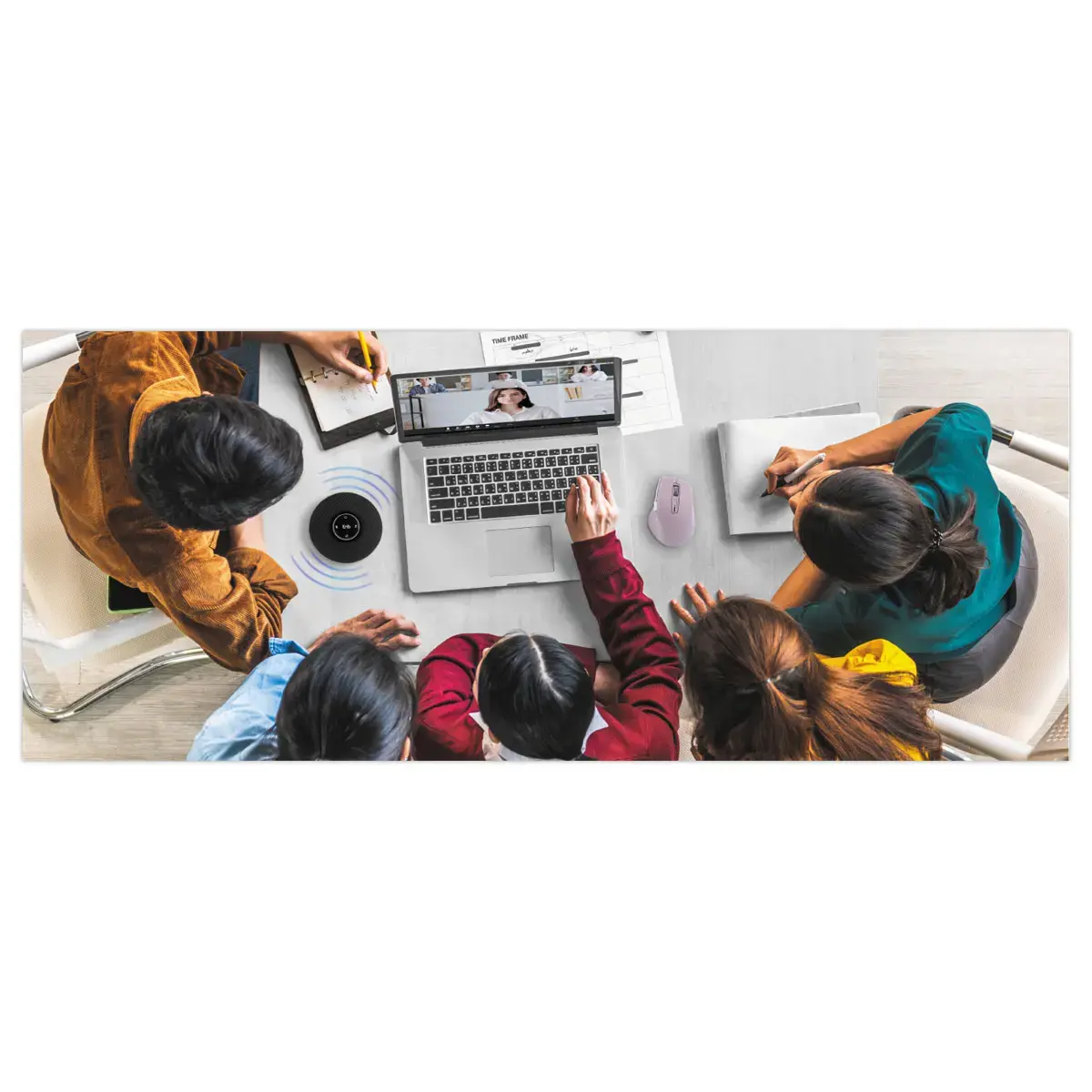 Souris sans fil INFINITEPRO - Rechargeable - Rose - T'NB photo du produit