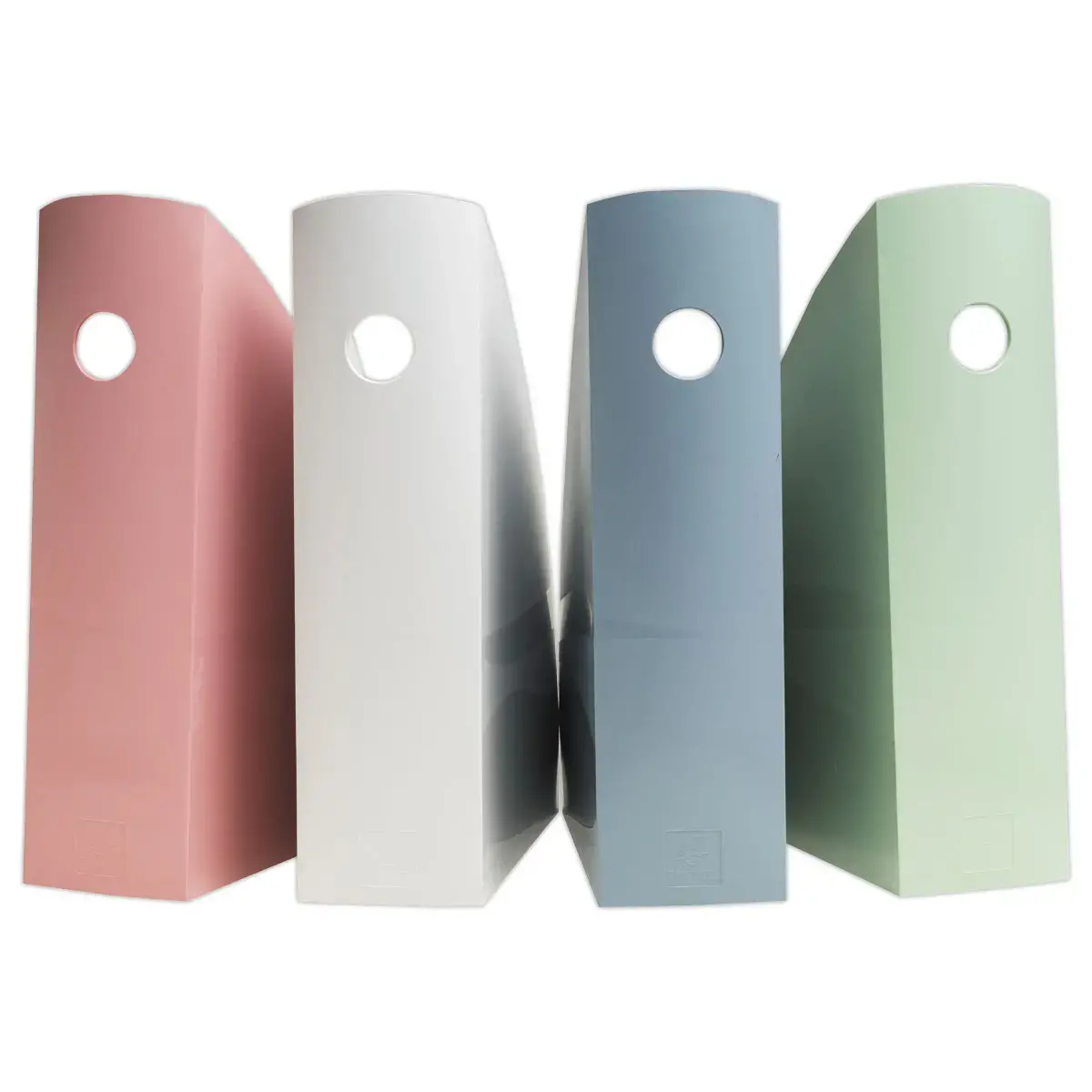 Lot de 4 porte-revues Autentik - Couleurs assorties - Exacompta photo du produit