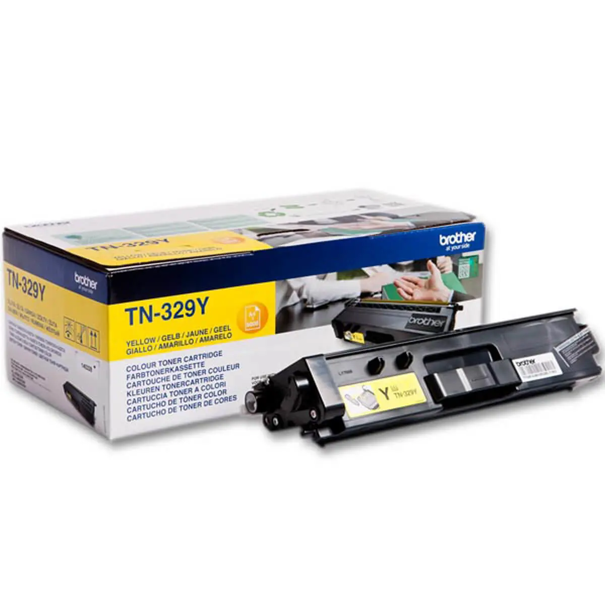 Toner BROTHER TN329Y jaune photo du produit