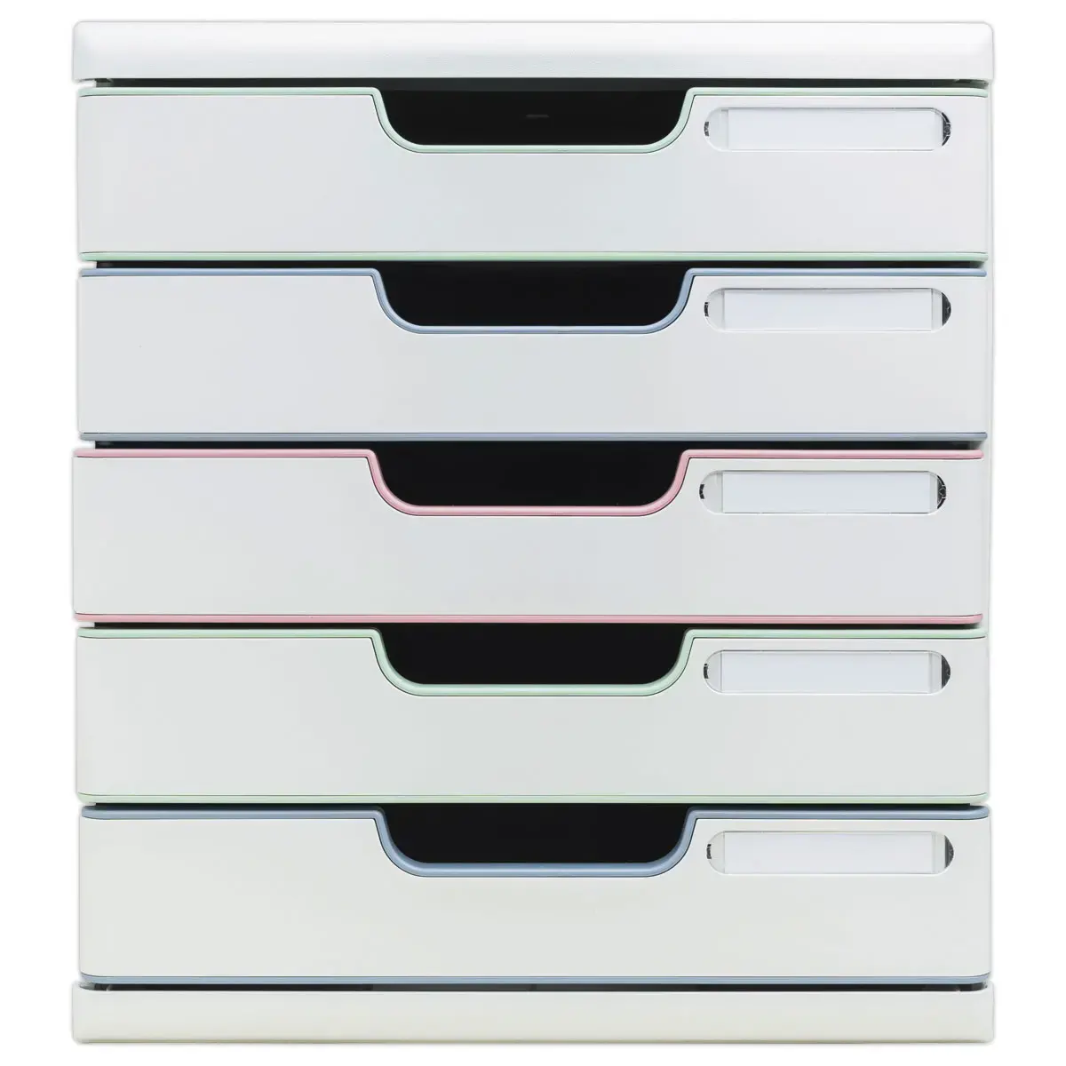 Module de classement Modulo - 5 tiroirs - Couleurs assorties - Exacompta photo du produit