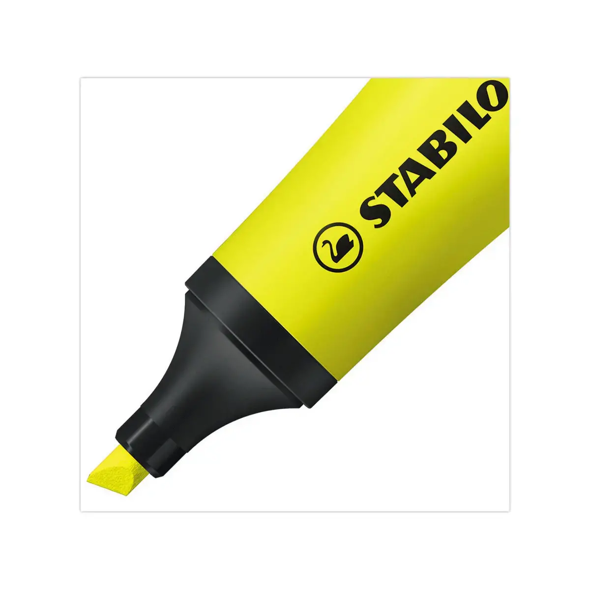 5 Surligneurs NEON - Pointe biseautée - Coloris assortis - STABILO photo du produit