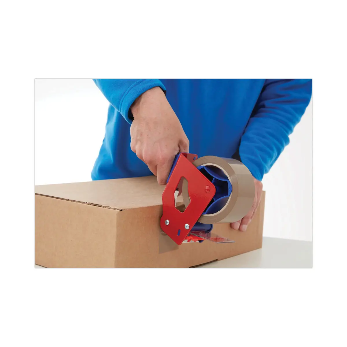 Rouleau d'adhésif d'emballage Havane - 100 m x 5 cm - TESA photo du produit