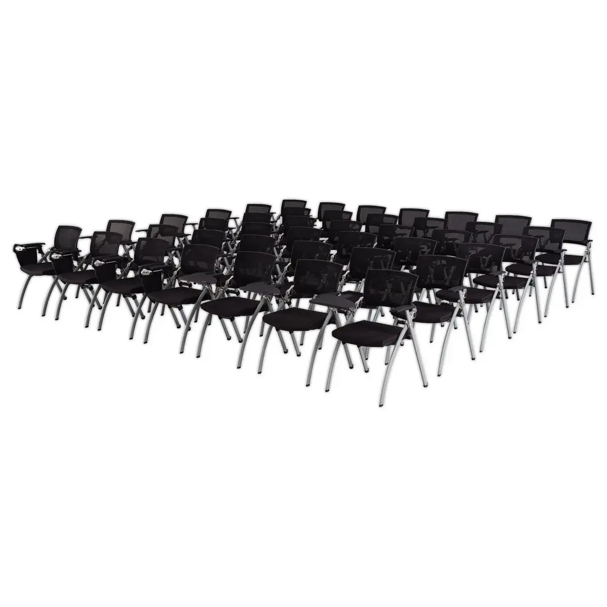 Chaise résille pliable et encastrable - Montée photo du produit