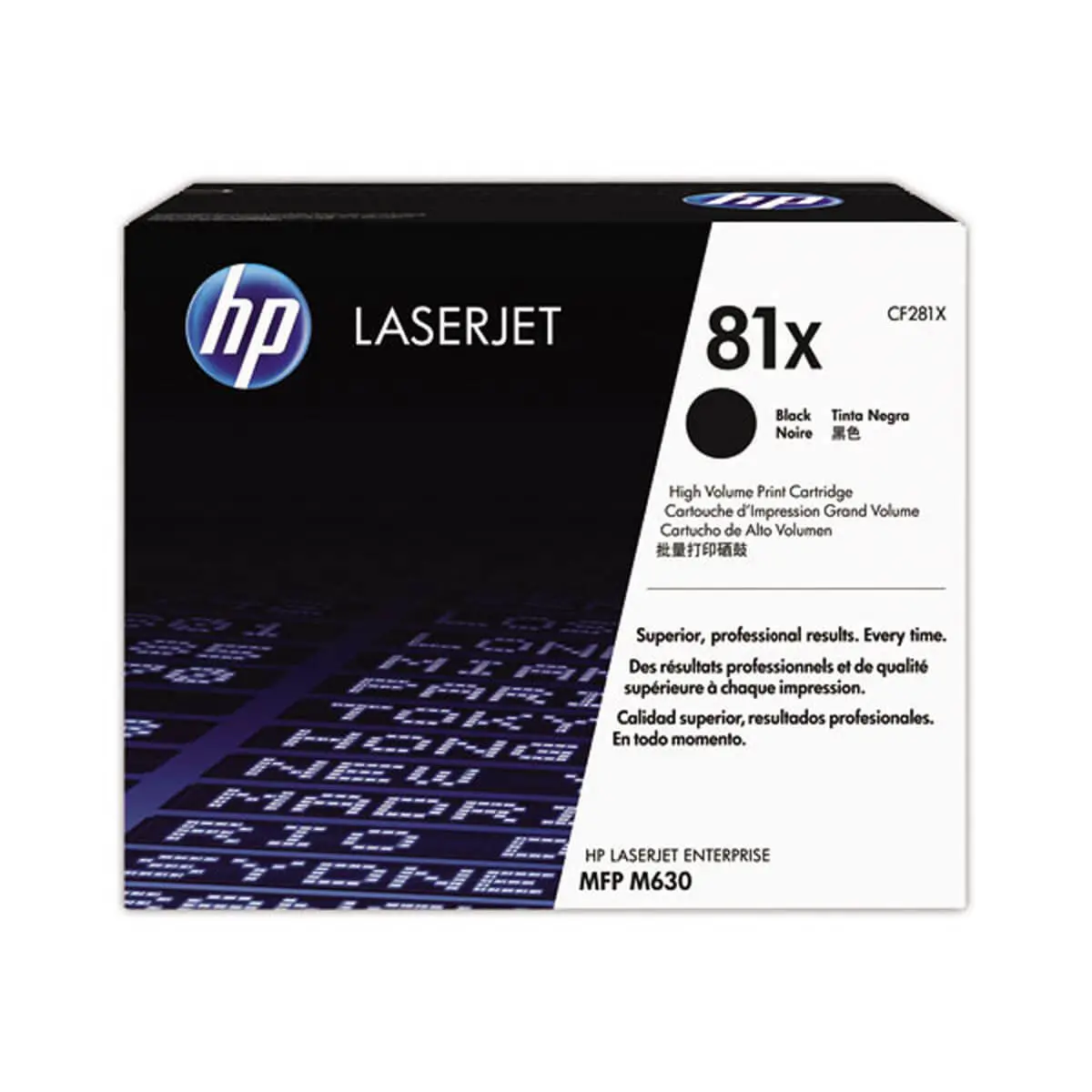 HP 81X CF281X toner noir Grande capacité photo du produit