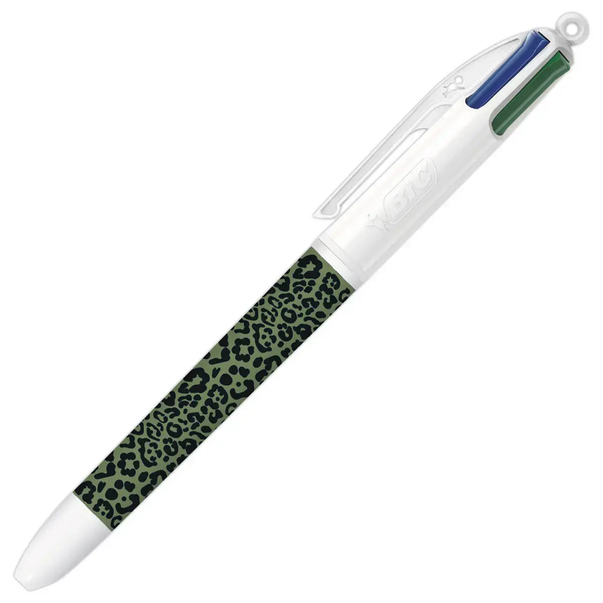 Stylo-bille 4 couleurs - Motif léopard - BIC photo du produit