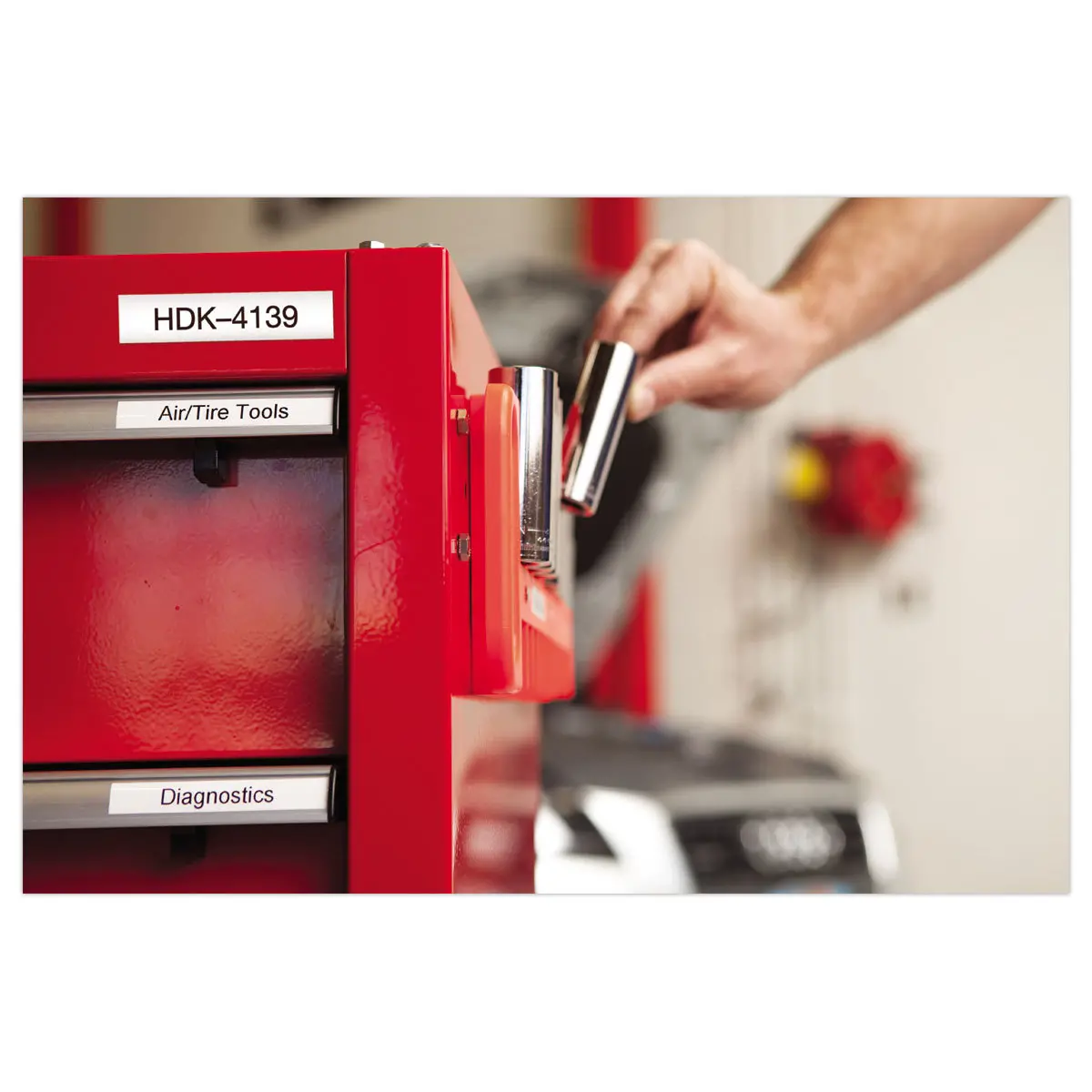 Titreuse Rhino 5200 - DYMO - avec mallette de transport photo du produit