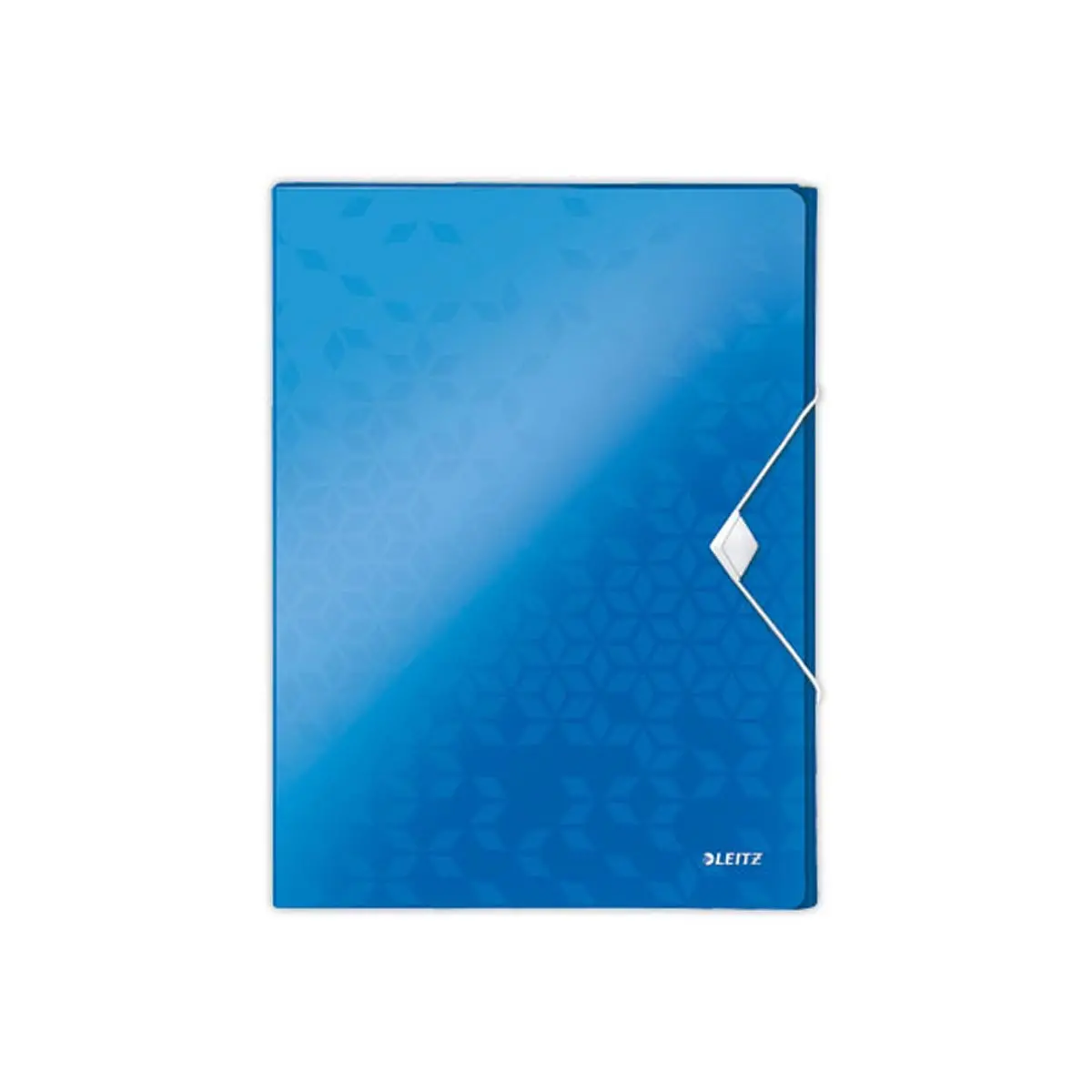 Boîte de classement plastique WOW - Bleu - LEITZ photo du produit