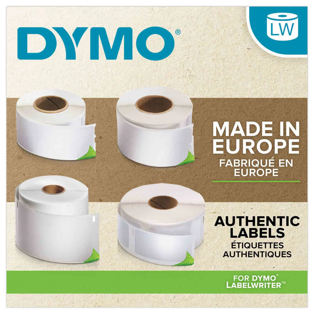 Rouleau d'étiquettes LabelWriter 13X25mm DYMO - Rubans pour titreuses et  pinces