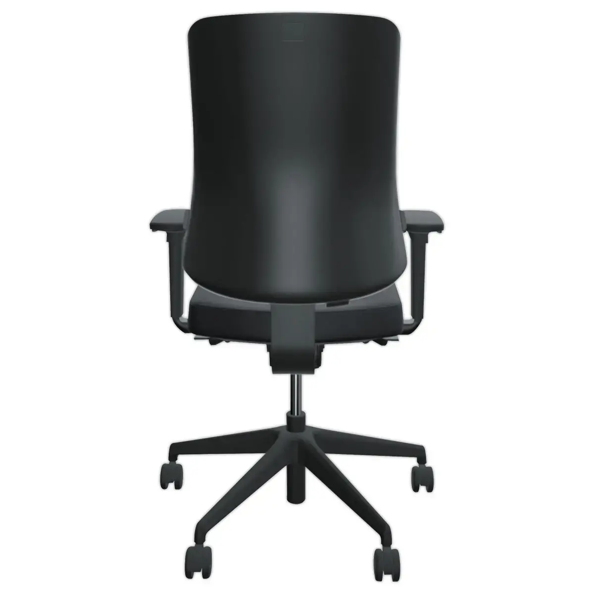 Si&egrave;ge synchrone ATILA ERGO tissu noir accotoirs 4D photo du produit