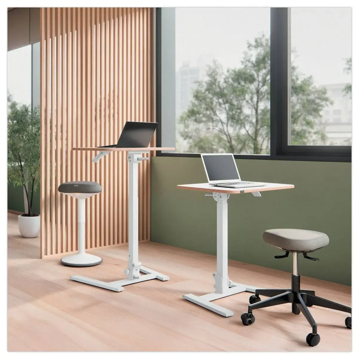 Bureau assis-debout Ergo - Pliable - Leitz photo du produit
