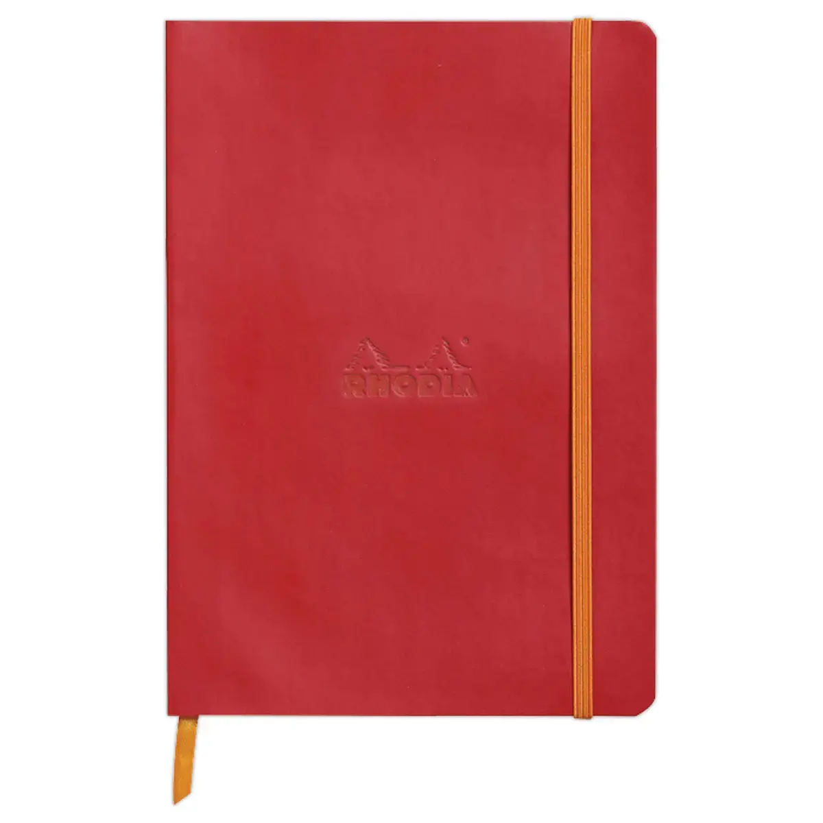 Carnet souple Rhodiarama Coquelicot - A5 - 5x5 - 160 pages - Rhodia photo du produit
