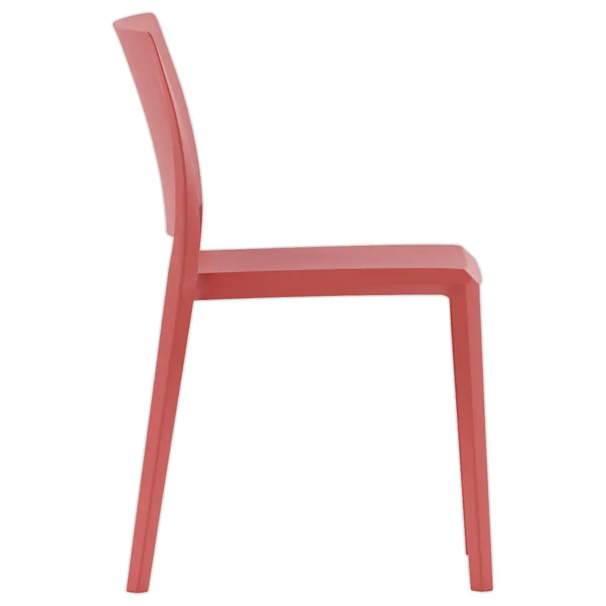 4 chaises YOUPI - Rouge photo du produit