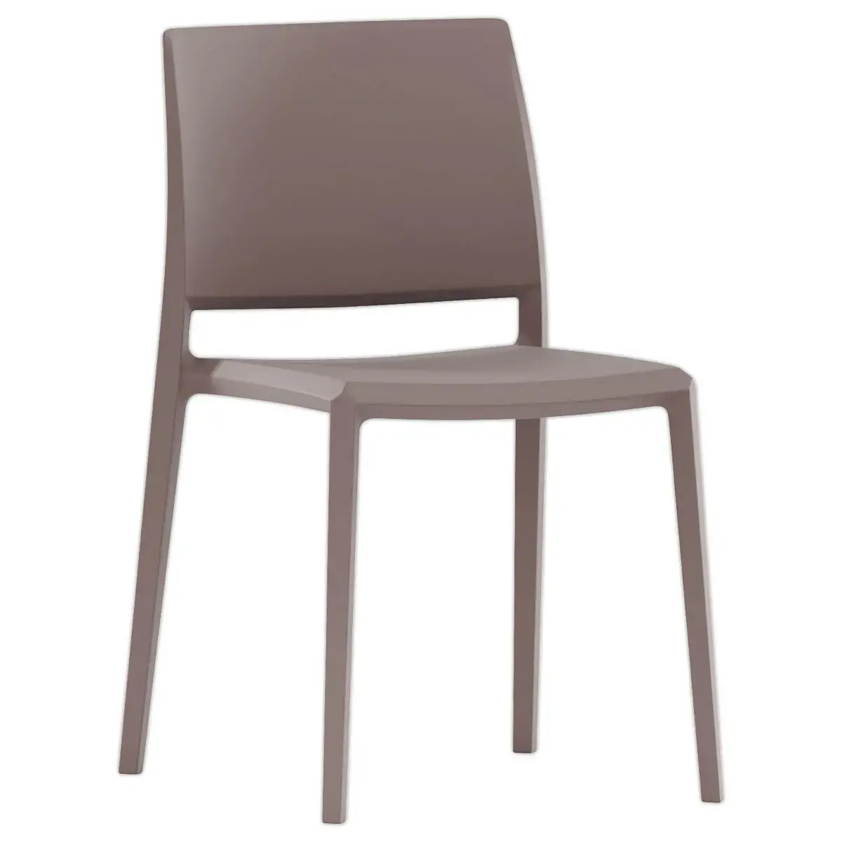 4 chaises YOUPI - Taupe photo du produit