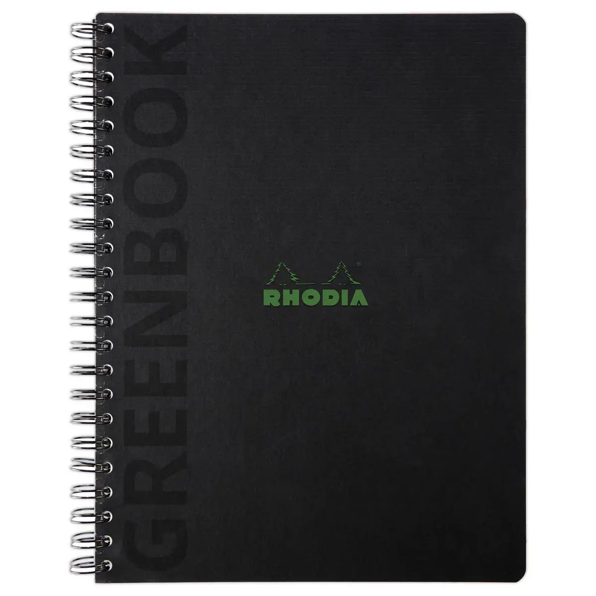 Cahier Greenbook rigide - A4+ - 5x5 - 160 pages - Rhodia photo du produit