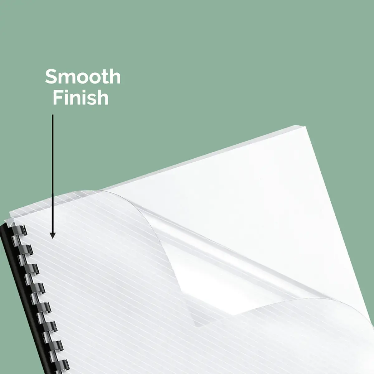 50 Couvertures reliure A4 - papier translucide - Fellowes photo du produit