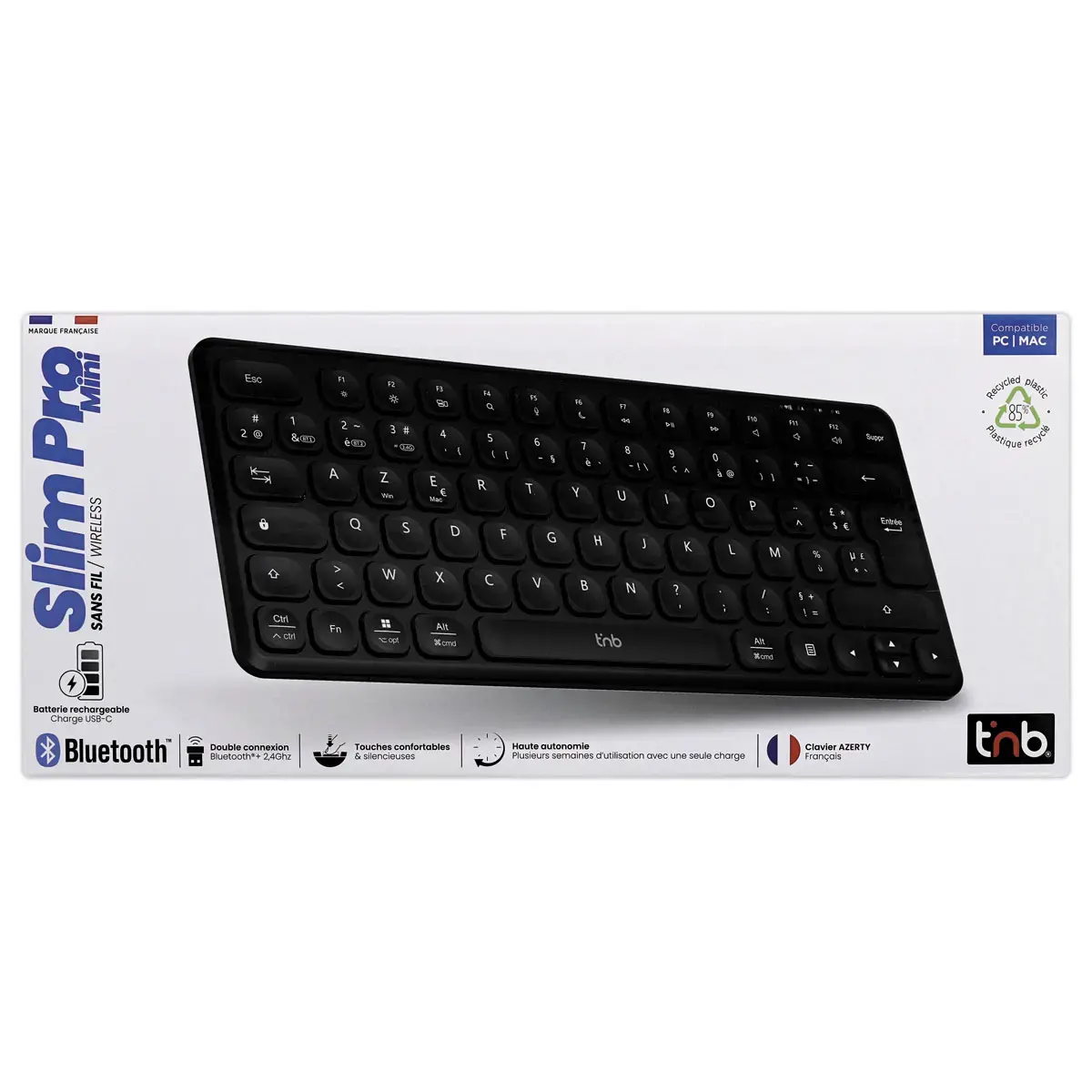Clavier Bluetooth PRO - Rechargeable - T'NB photo du produit