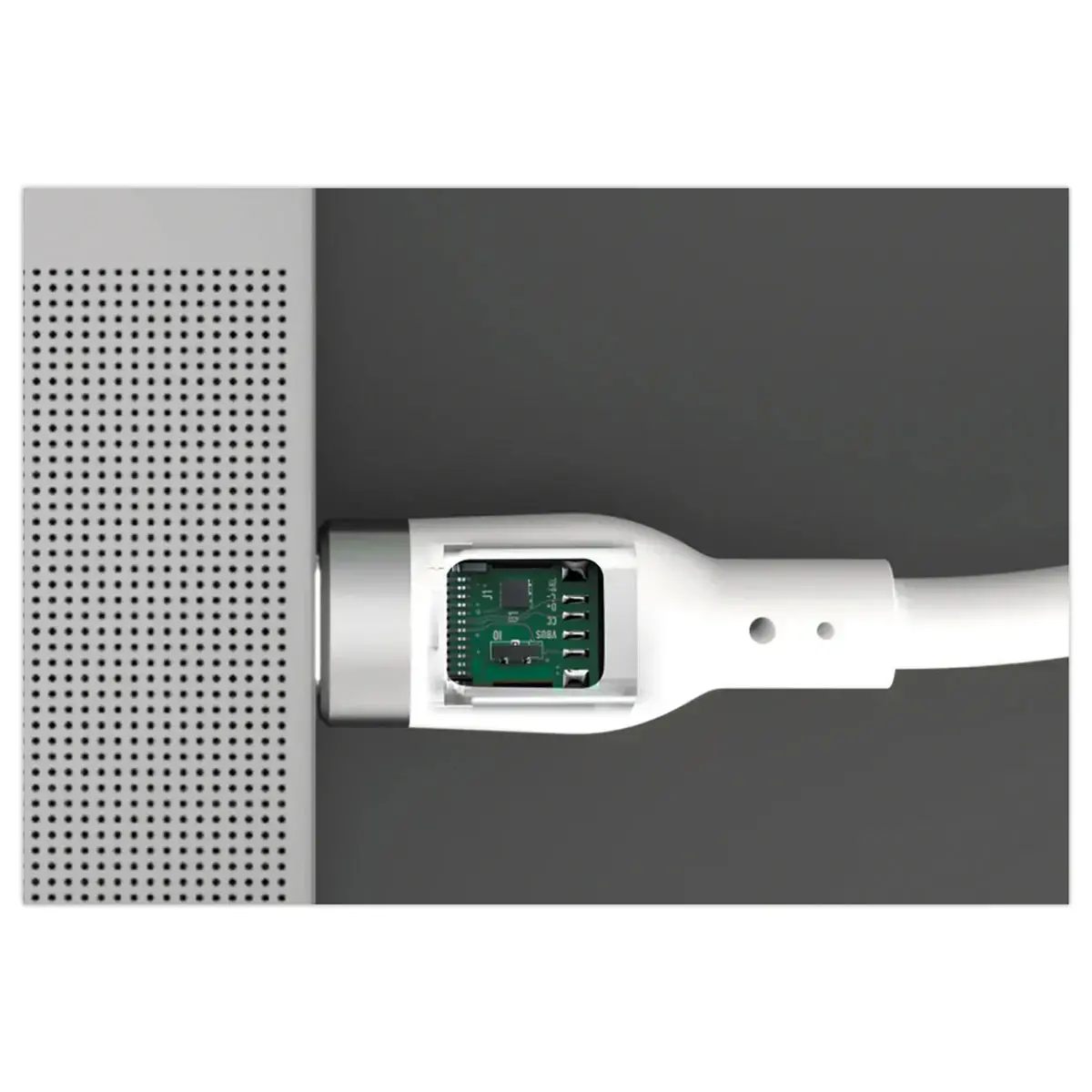 C&acirc;ble USB-C 240W 1M - Blanc - Hypertec photo du produit