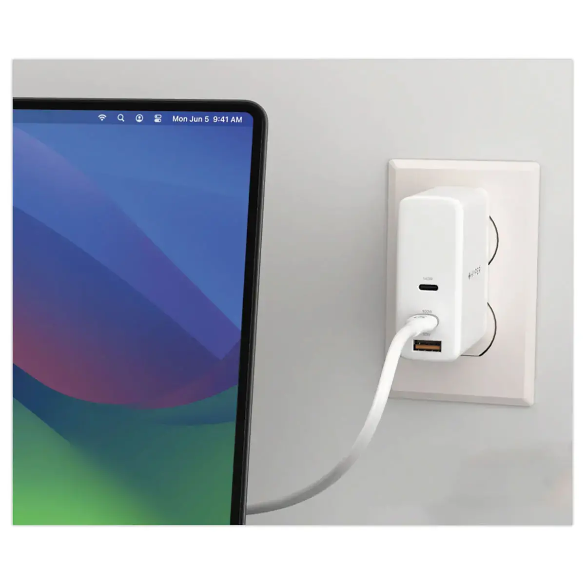 C&acirc;ble USB-C 240W 1M - Blanc - Hypertec photo du produit