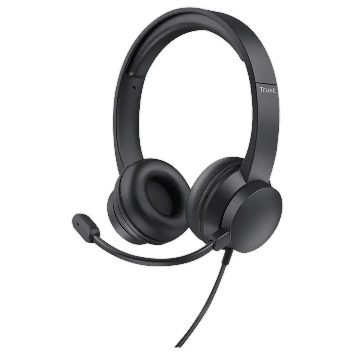 Casque-Micro USB Confortable - Noir - Trust photo du produit