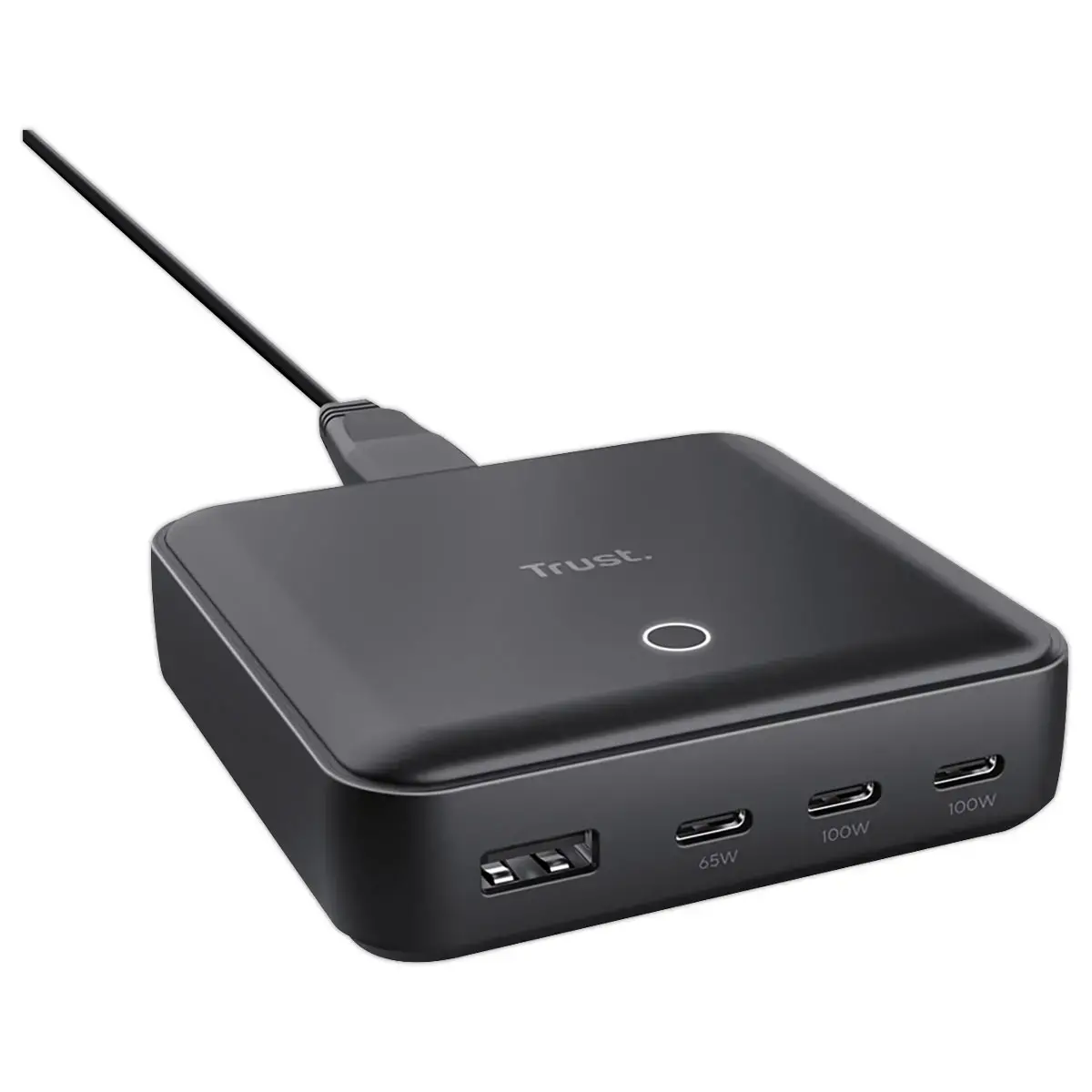 Chargeur USB-C 4 Ports 100W - Noir - Trust photo du produit