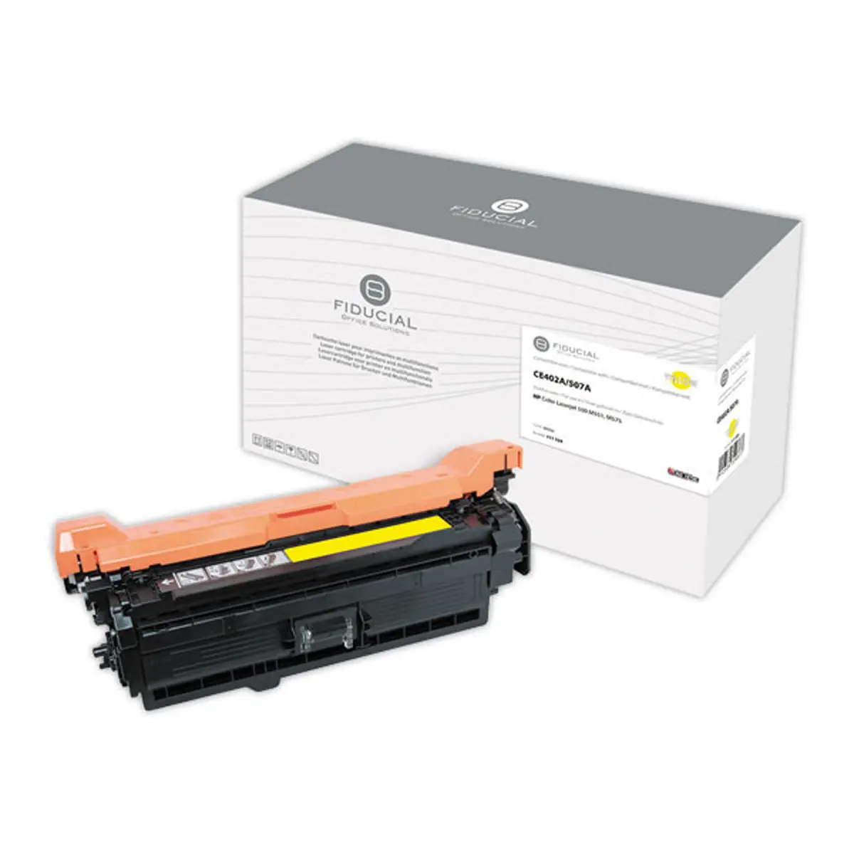Toner remanufacturé éq. HP CE402A - Jaune photo du produit