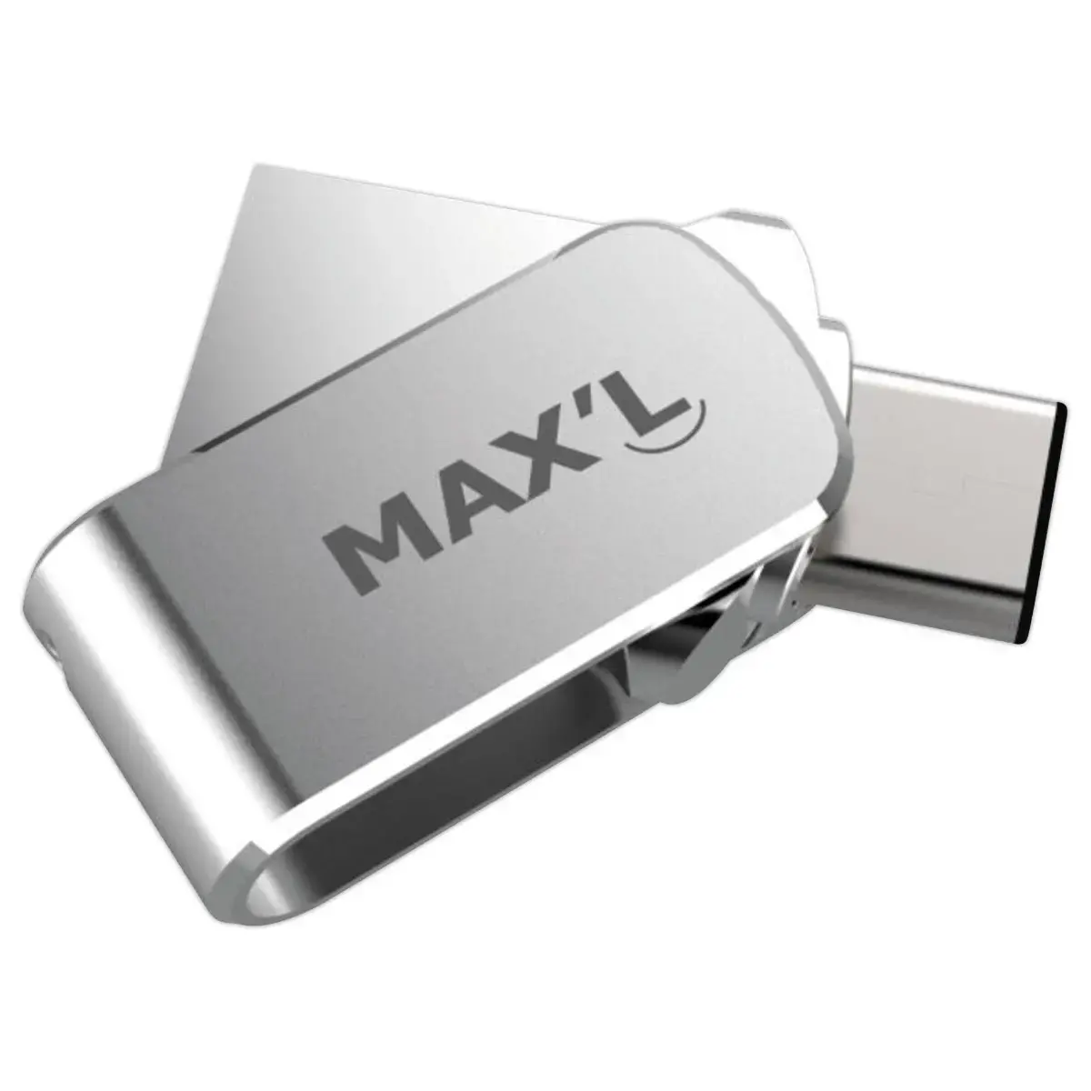 Cl&eacute; USB double connectique 2.0 USB-A/USB-C 16Go photo du produit