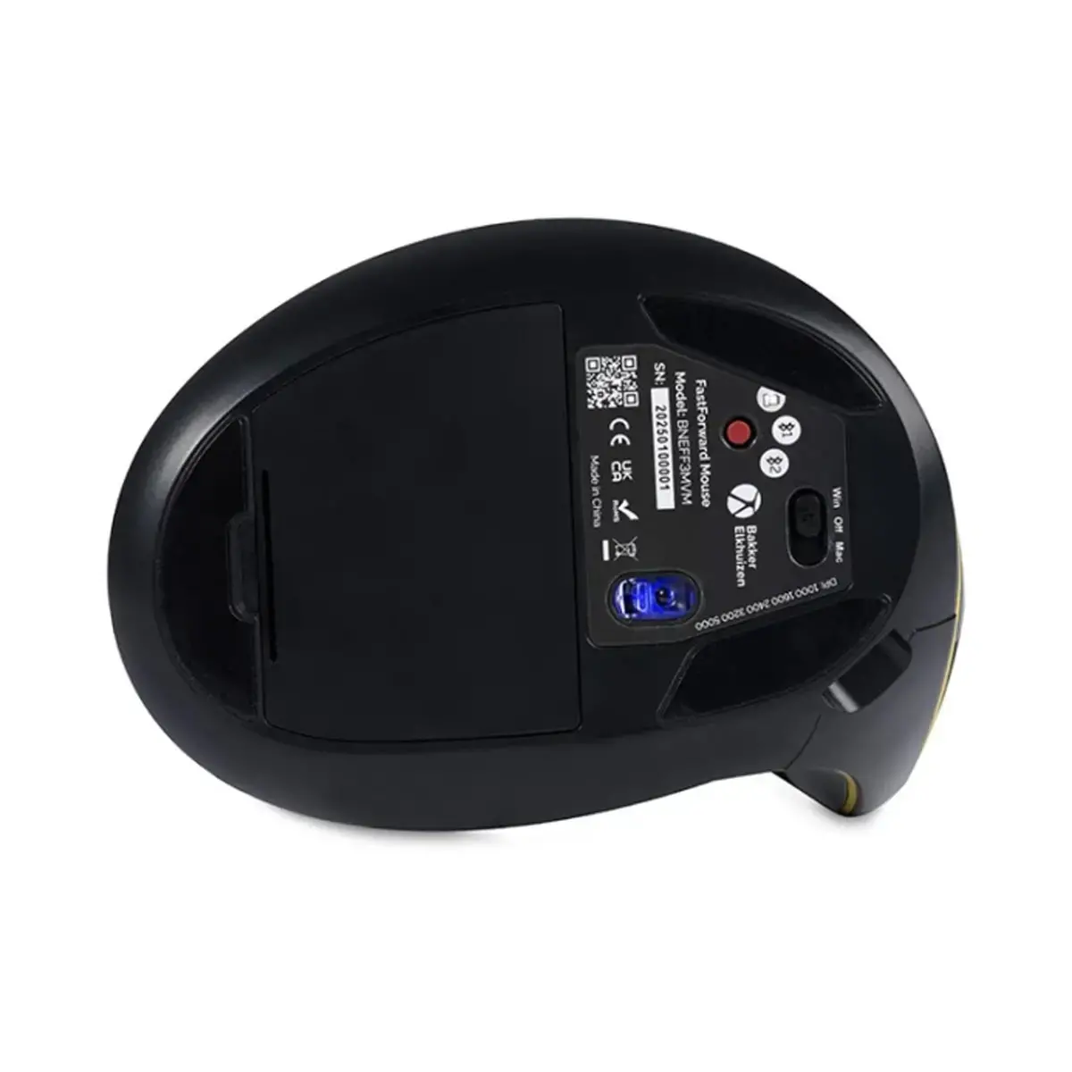 Souris ergonomique FastForward - Sans fil rechargeable - USB-C photo du produit