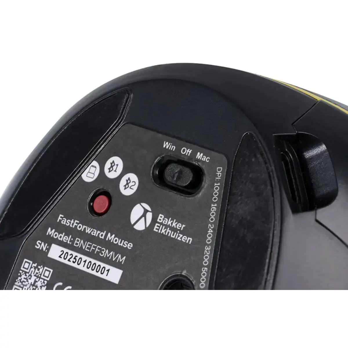 Souris ergonomique FastForward - Sans fil rechargeable - USB-C photo du produit