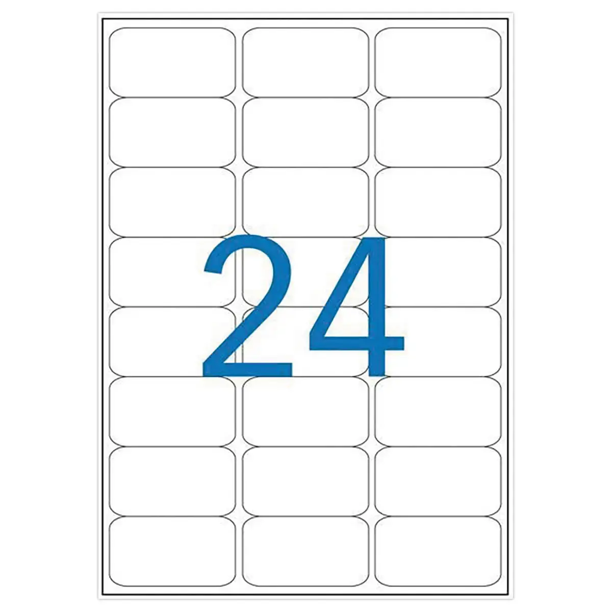 100 Bo&icirc;tes 2400 Etiquettes Multi-Usage 63,3x33,9 - Agipa photo du produit