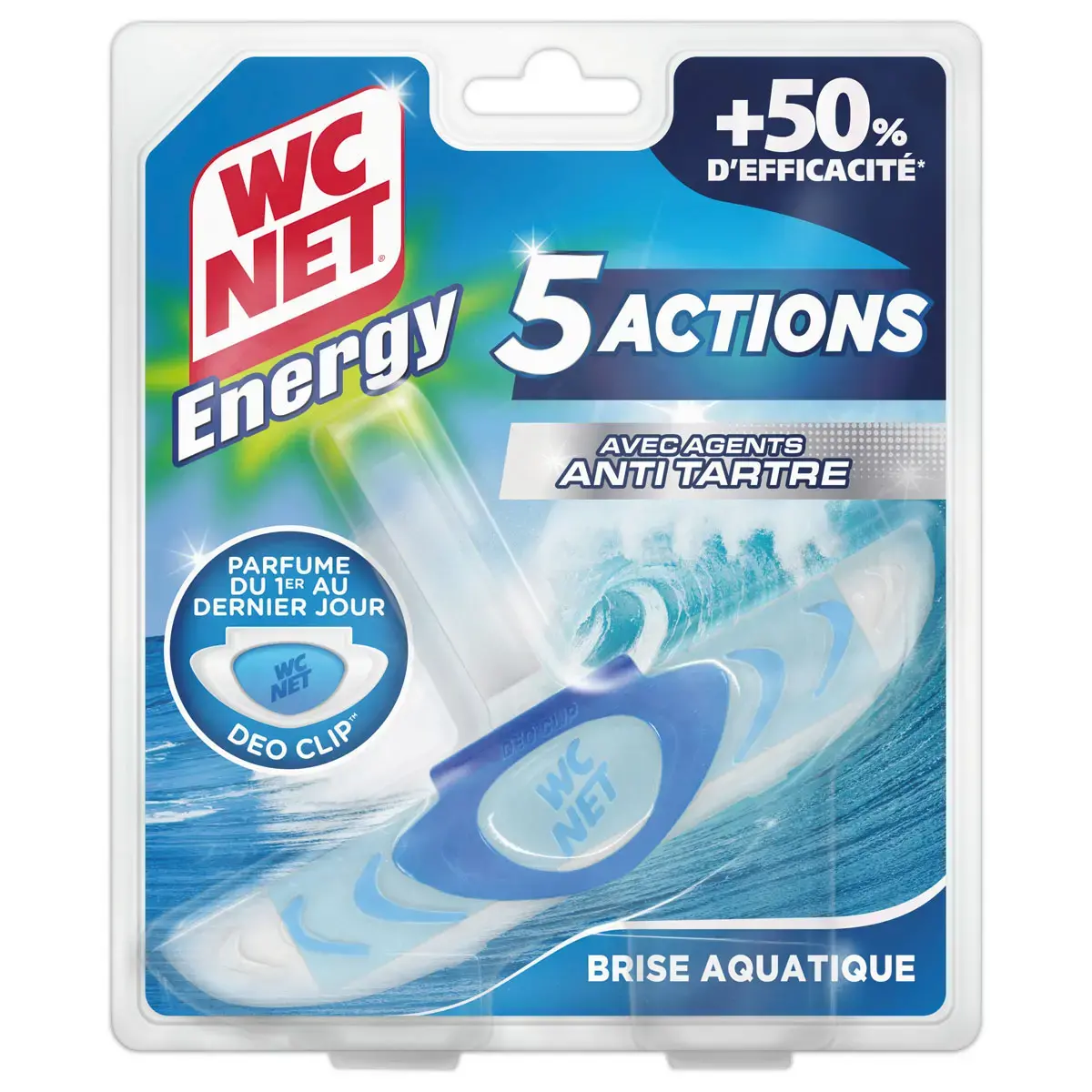 Bloc WC Anti Tartre- 5 Actions - Wc Net photo du produit