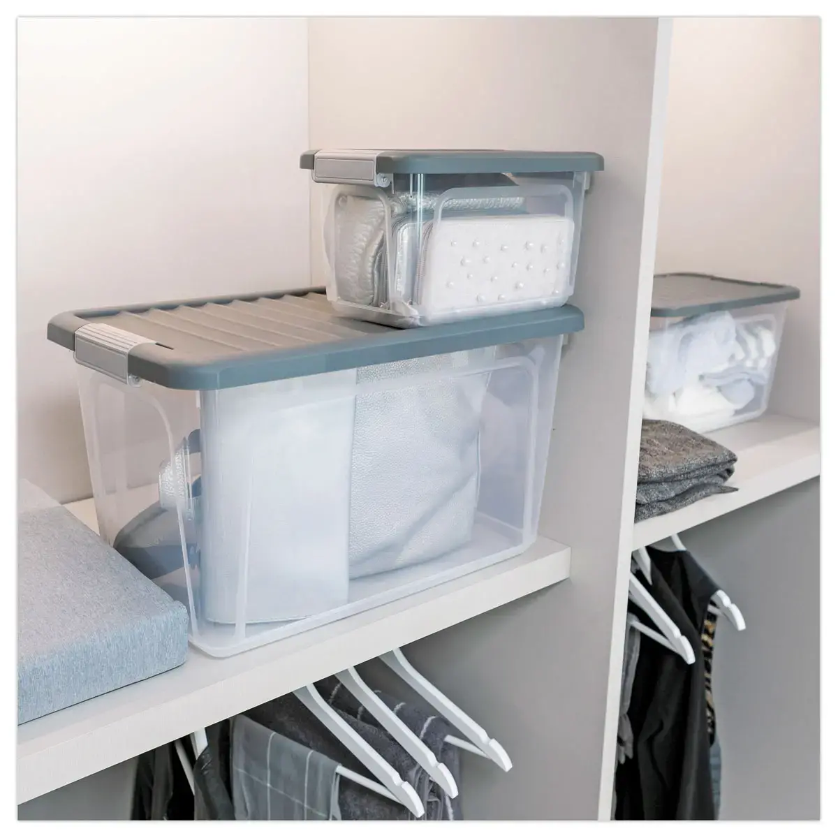 Bo&icirc;te Multi-Usages avec Clips - Box 30L  - KIS photo du produit