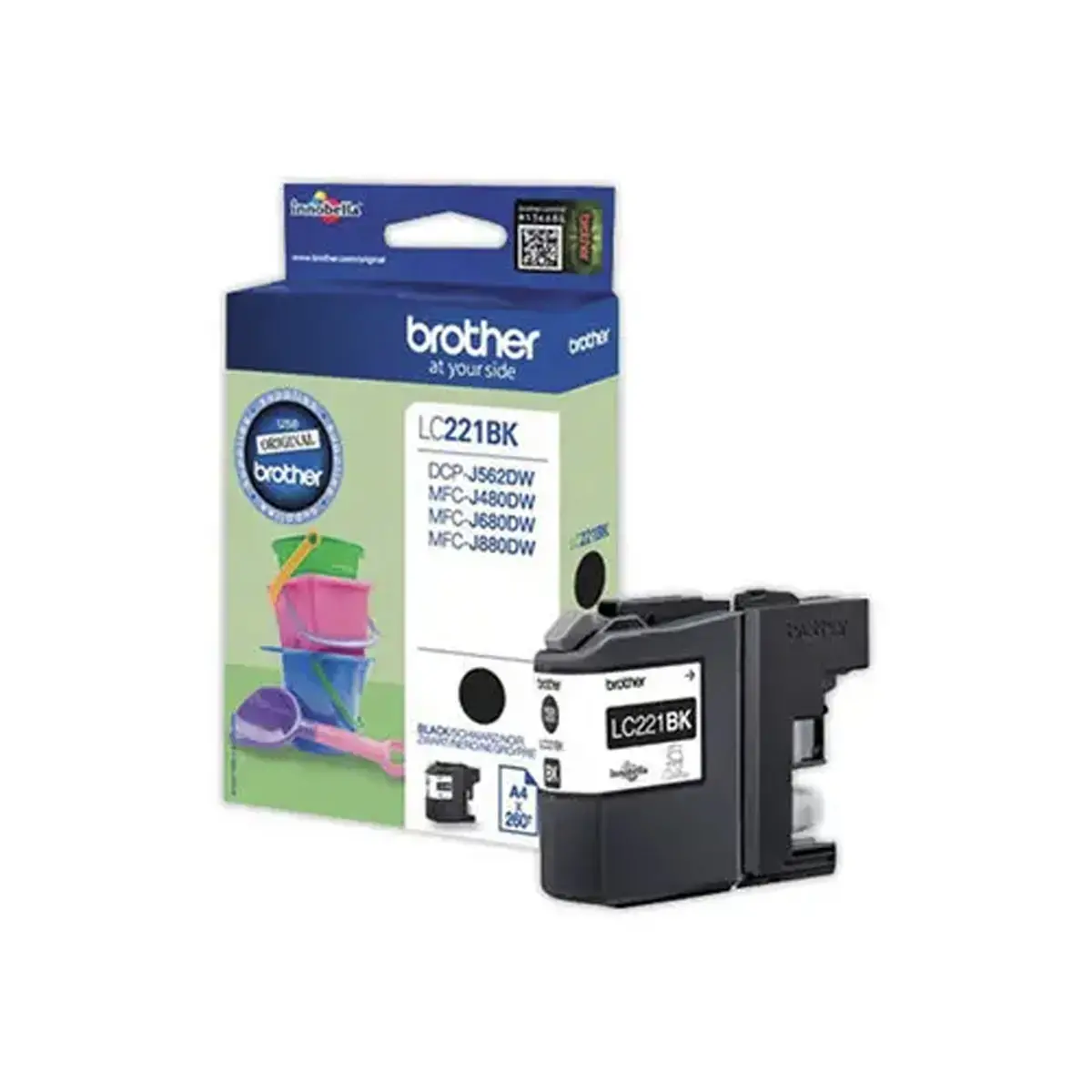Cartouche Brother LC221BK noir photo du produit