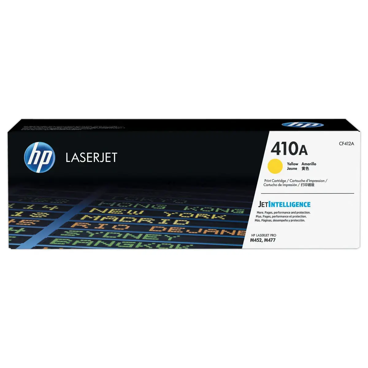 HP 410A CF412A toner jaune - HP photo du produit