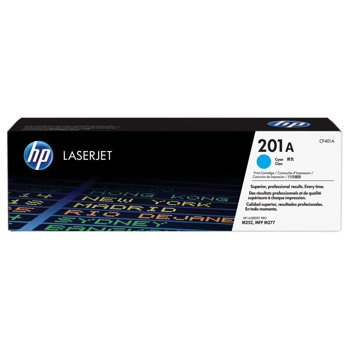 HP 201A CF401A toner cyan - HP photo du produit