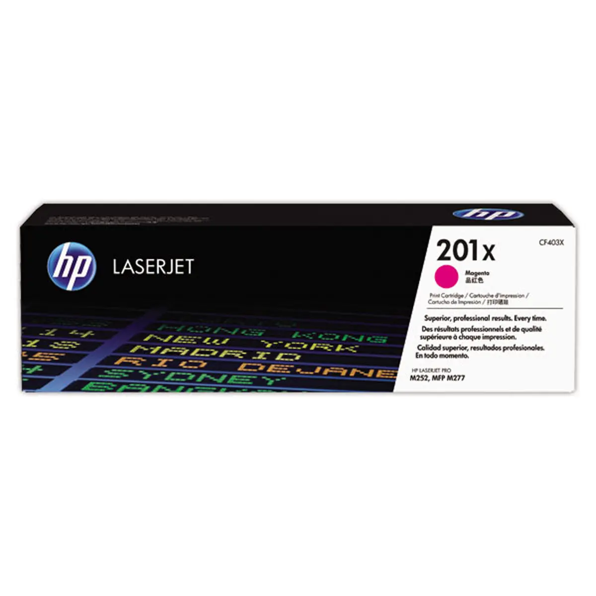 HP 201X CF403X toner magenta Grande capacité - HP photo du produit