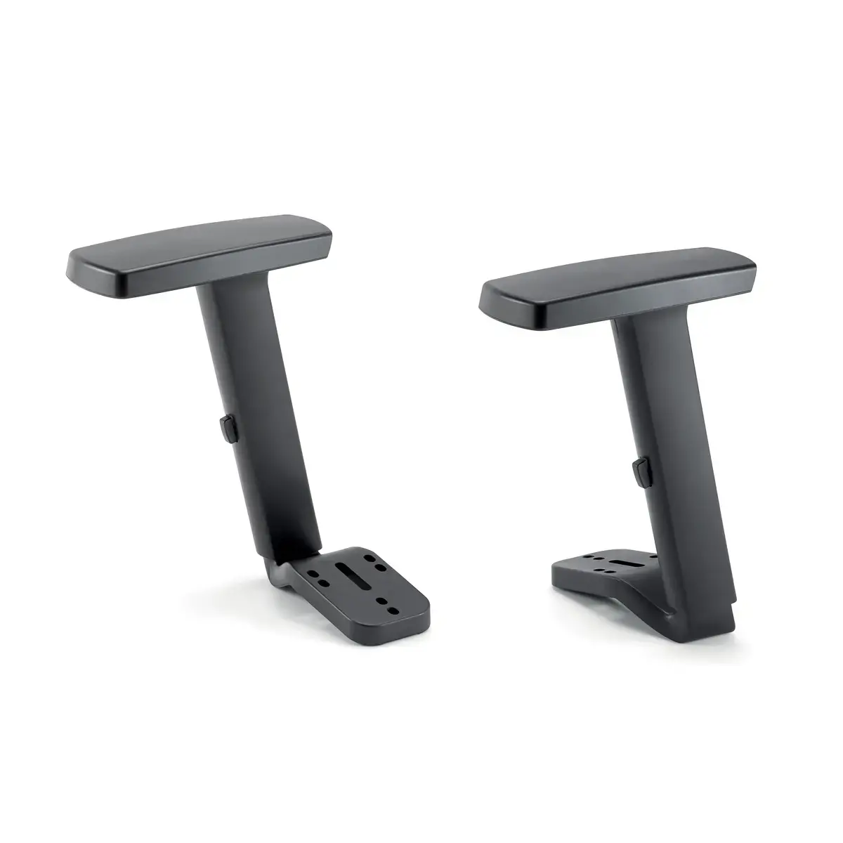 Paire d'accoudoirs r&eacute;glables 1D pour fauteuils de bureau Eros photo du produit
