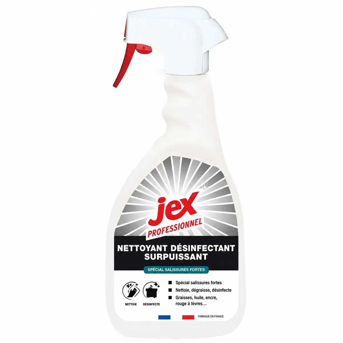 Spray nettoyant surpuissant - 500 ml - Jex Pro photo du produit
