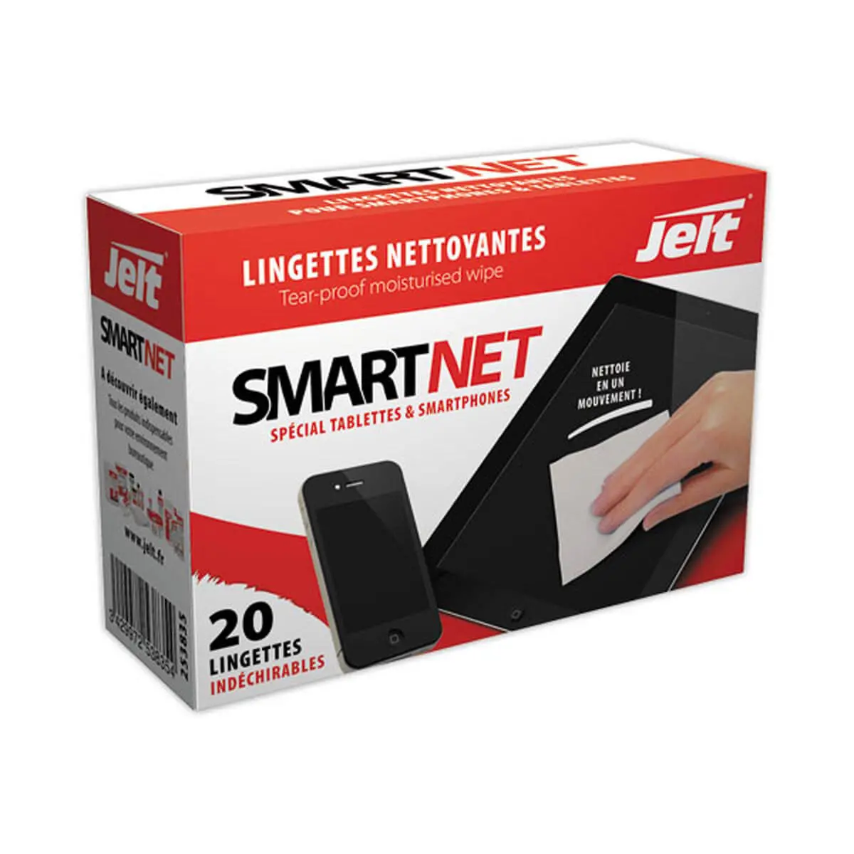 20 lingettes SMARTNET pour smartphoneset tablettes photo du produit