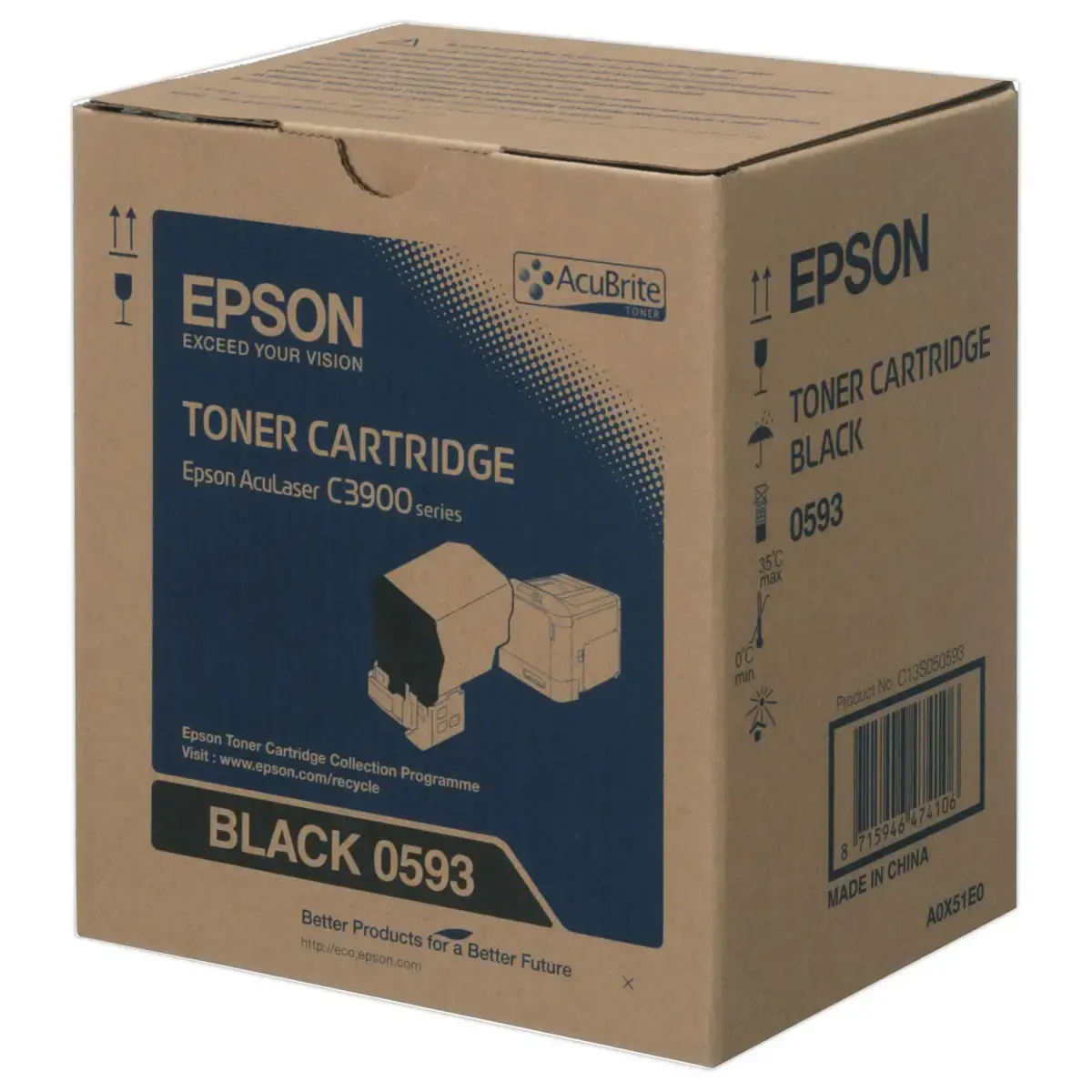 Toner Epson C13S050593 noire photo du produit