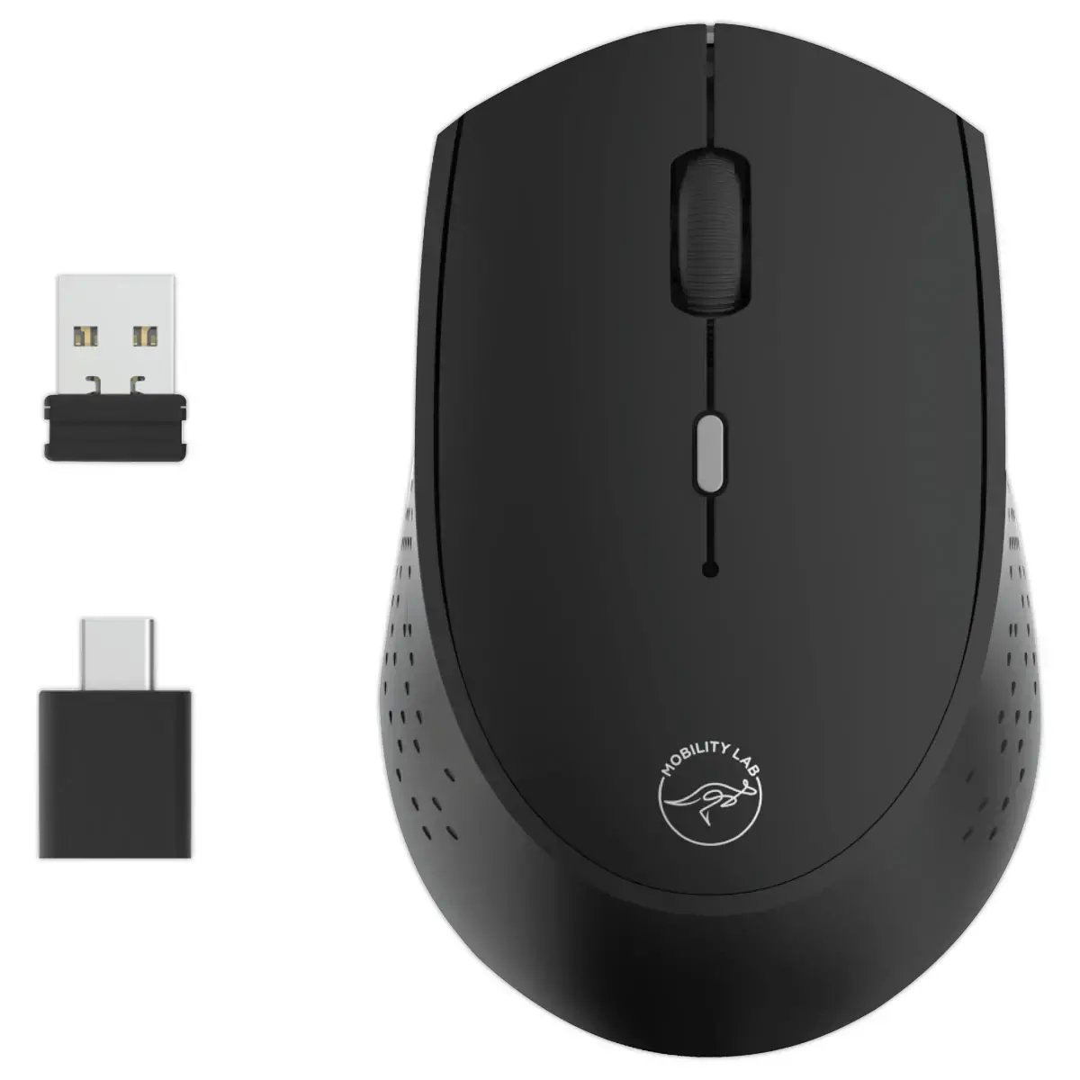 Souris Sans Fil Dual Dongle USB-C - Rechargeable - Mobility Lab photo du produit