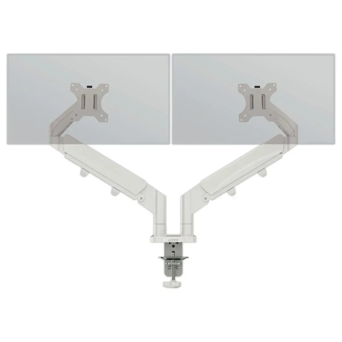 Bras double pour écran à faible encombrement Leitz photo du produit