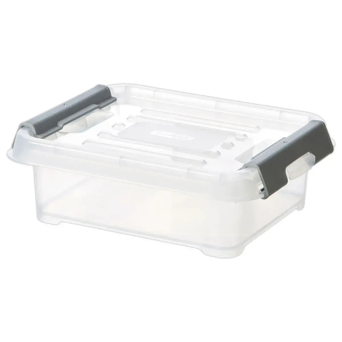 Boîte Transparente Empilable - Handy Plus 1,2L - Gris - Curver photo du produit