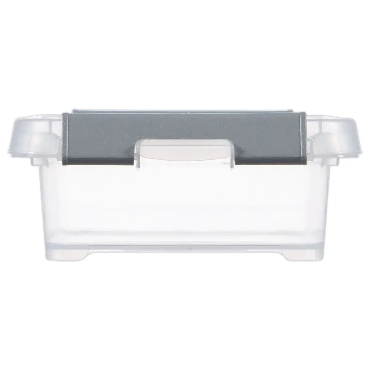 Boîte Transparente Empilable - Handy Plus 1,2L - Gris - Curver photo du produit