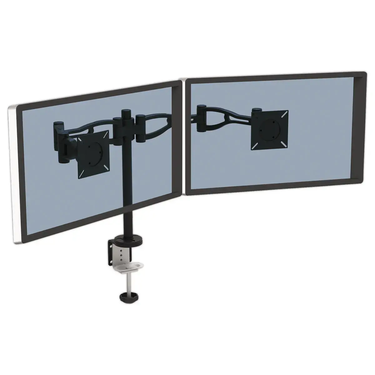 Bras porte-écrans double Vista - FELLOWES photo du produit