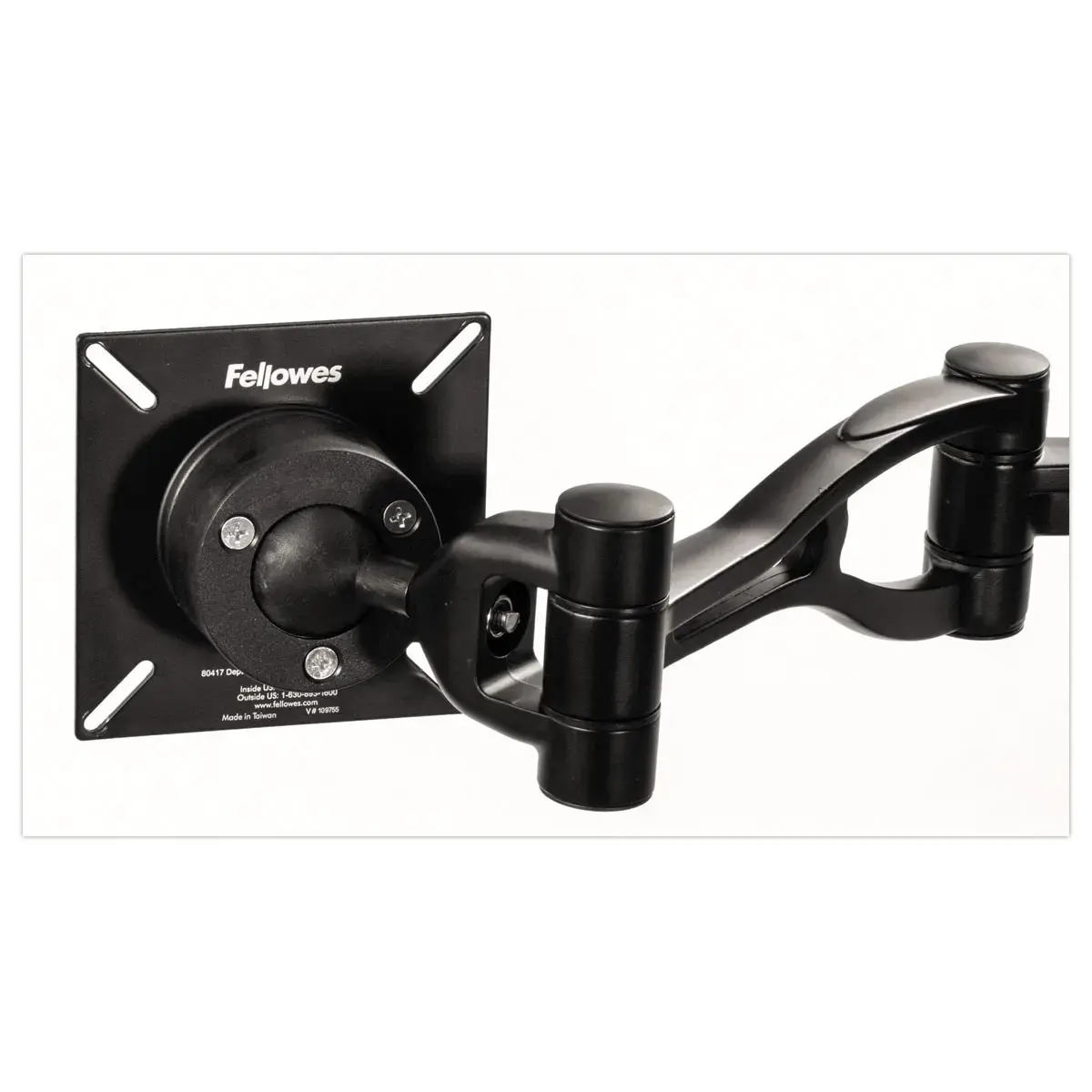 Bras porte-écrans double Vista - FELLOWES photo du produit